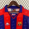 1995-1997 Retro Long Sleeve Barcelona Home Football Shirt 1:1 Thai Quality
