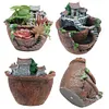 Succulent Pot Bonsai Container Decorative Flower Planter Pot for Micro Landscape