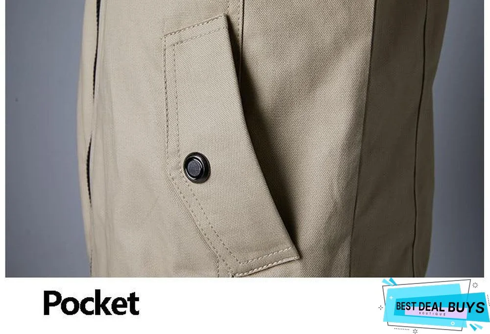 Casual Jacket Men Spring Autumn Army Military Jackets Mens Coats Windbreaker Outerwear