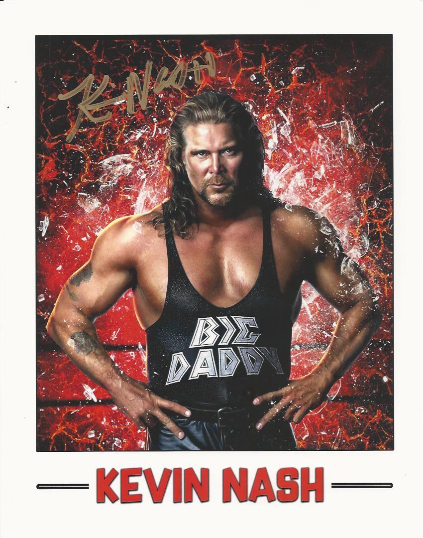 Kevin Nash - Wrestling star signed Photo Poster painting