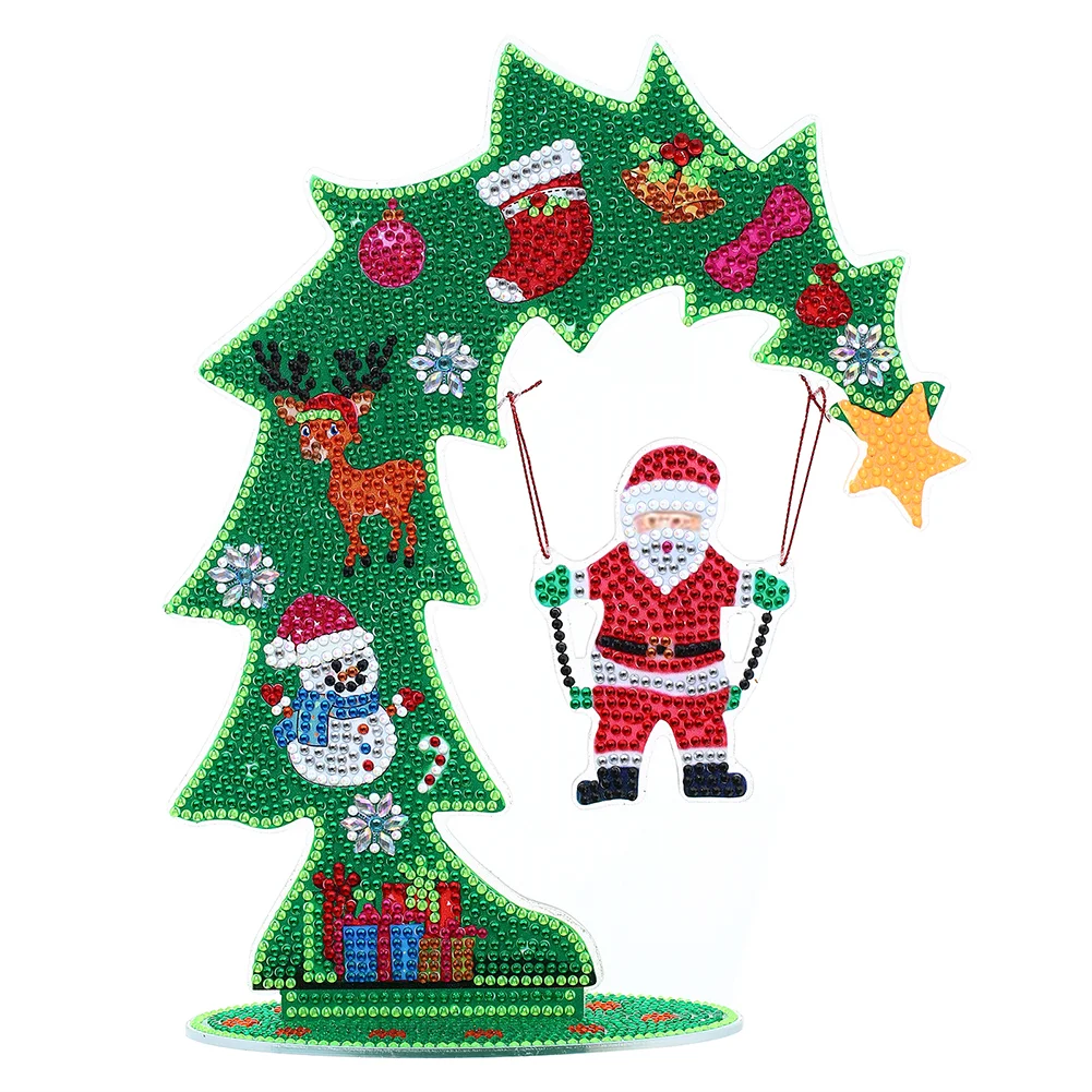DIY Diamond Painting Luminous Ornaments - Santa Claus(Both Sides)