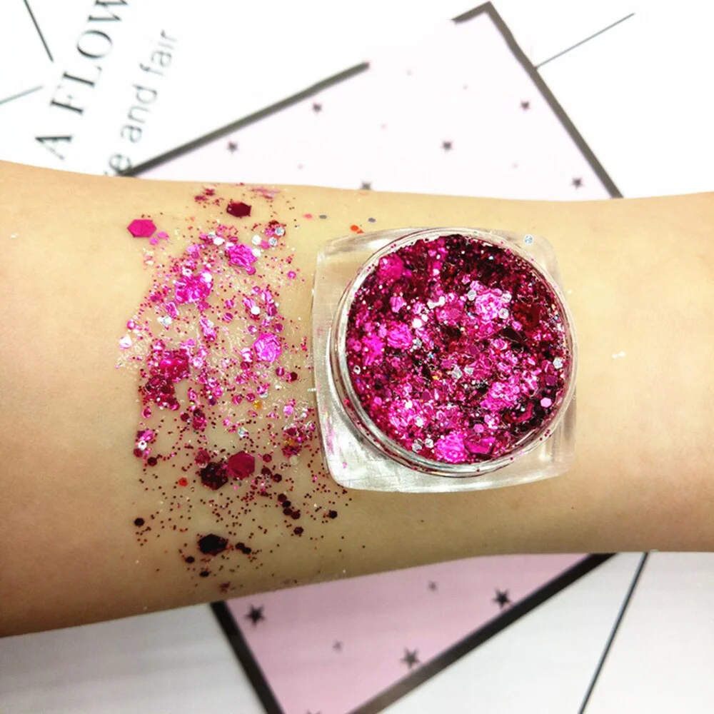 Glitter Shimmer Eyeshadow Face Body Eye Jewels Pigment Sequin | IFYHOME