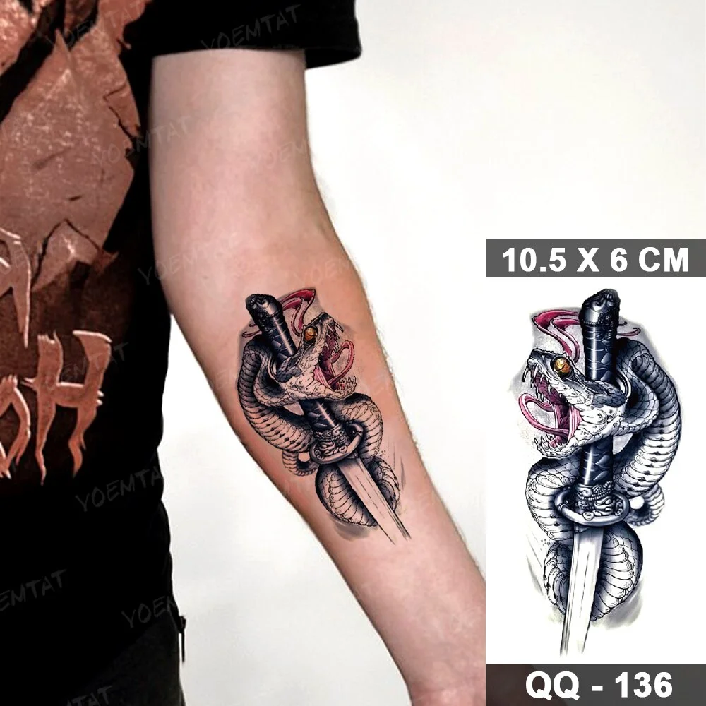 Sdrawing Temporary Tattoo Stickers Butterfly Flower Realistic Sexy Flash Tatoo Women Men Arm Waist Line Body Art Fake Tatto Cool