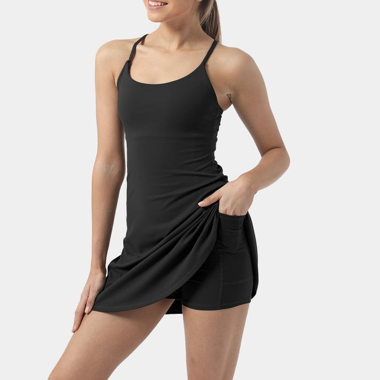The Exercise Dress with Built-in Bra & Shorts