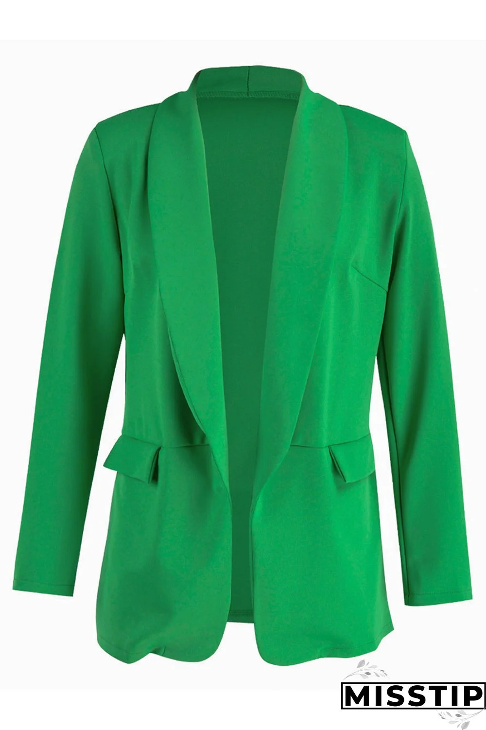 Black Fashion Casual Solid Patchwork Cardigan Turn-back Collar Outerwear