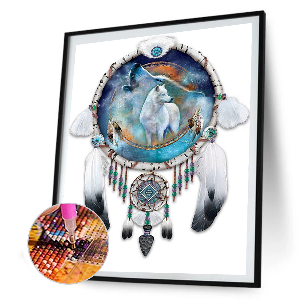

Dream Catcher - Round Drill Diamond Painting - 40*50CM, Round diamond 40*50cm, 501 Original