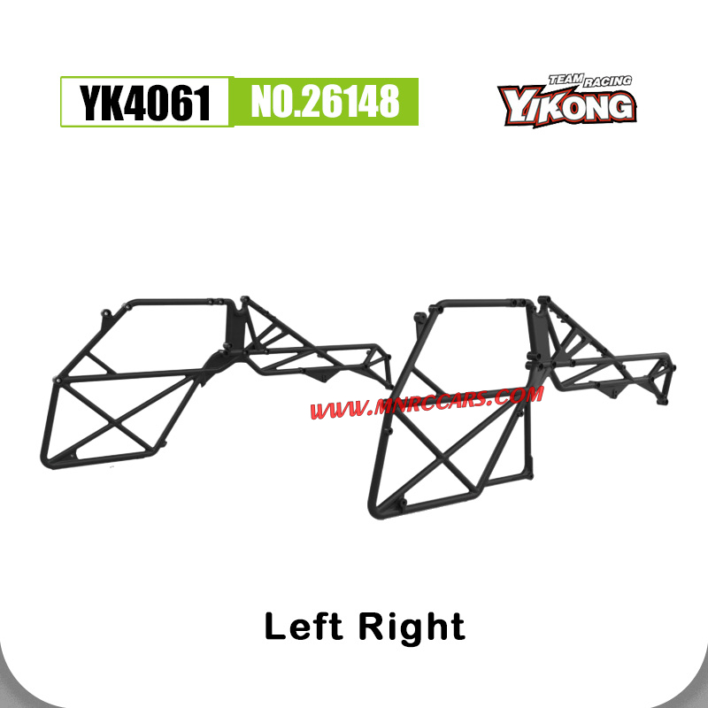 YIKONG YK4061 RC Car Parts Left and Right Canopy 26148