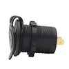 DC 10-28V Car USB Charger Socket Fast Charging PD Type C + QC 3.0 Power Outlet