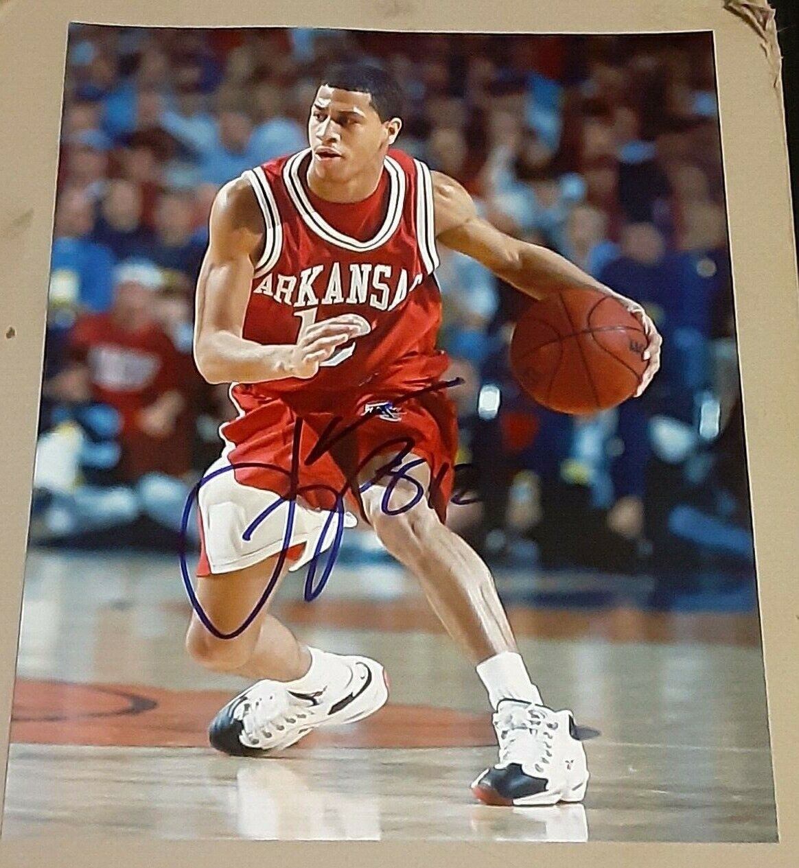 Jannero Pargo Arkansas Razorbacks SIGNED AUTOGRAPHED 8x10 Photo Poster painting COA Basketball