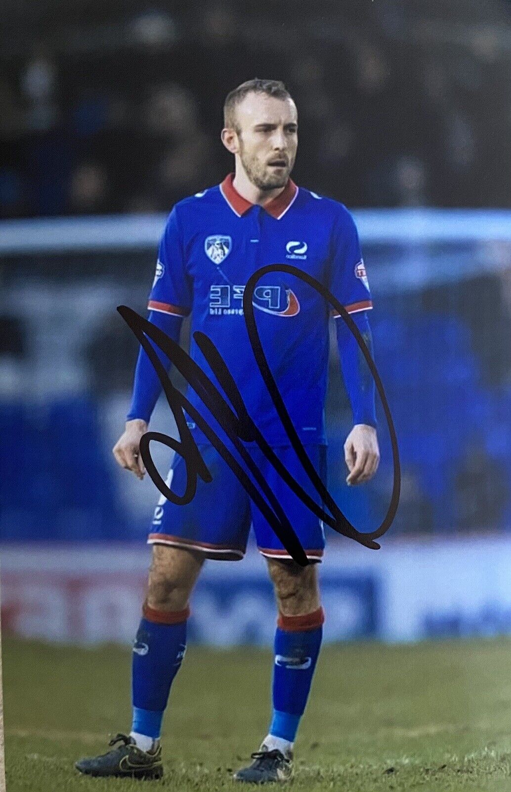 Liam Kelly Genuine Hand Signed Oldham Athletic 6X4 Photo Poster painting