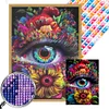 >SALE<5D DIY Full Square Drill Partial AB Drill Diamond Painting Eye Kit 45x60cm