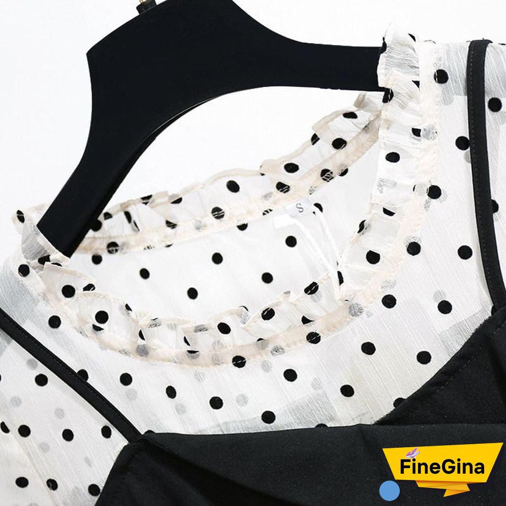 Fashion Pokla Dots Two-Piece Set P11638