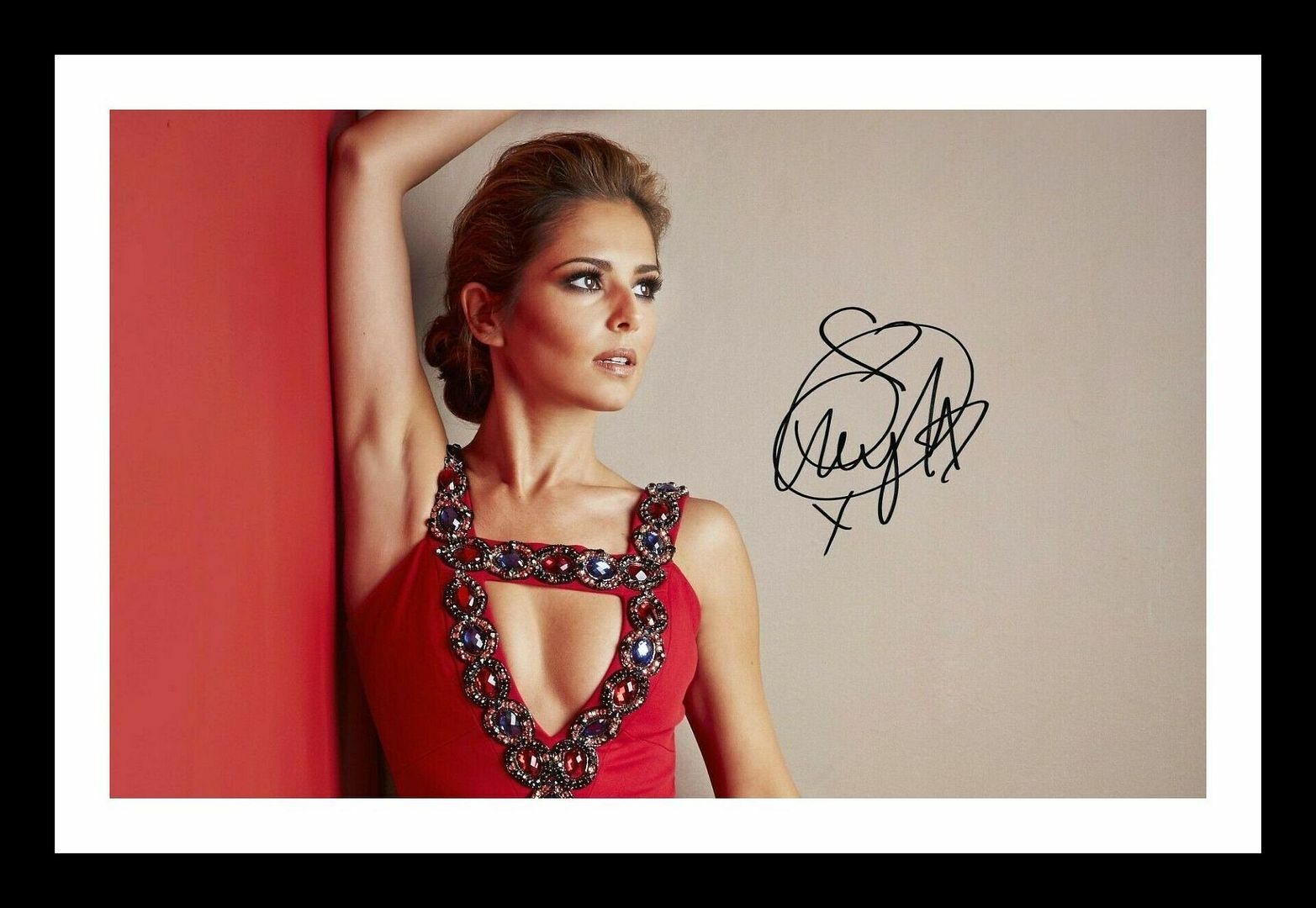 Cheryl Cole Autograph Signed & Framed Photo Poster painting 8