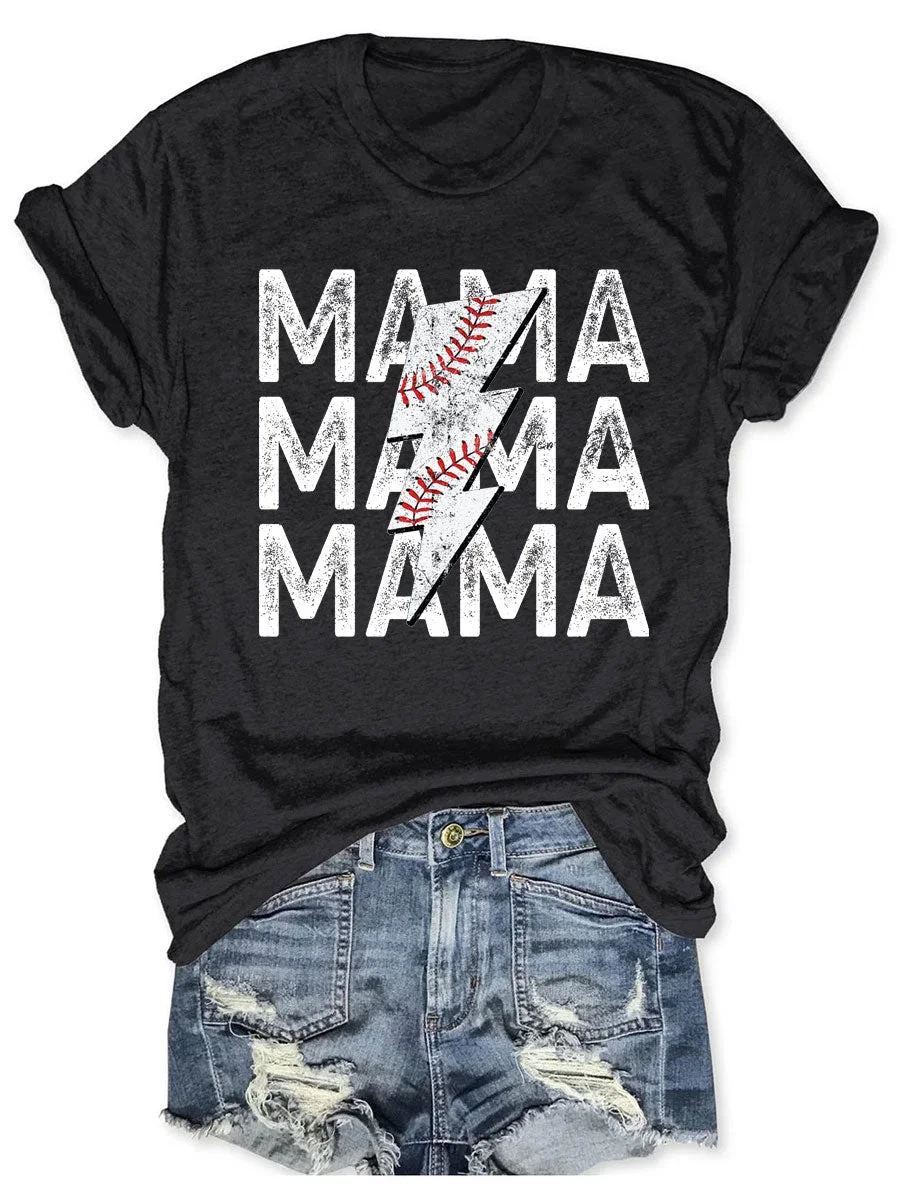 Baseball Mama T-shirt