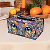 Wooden Diamond Painting Tissue Box for Home and Office Decoration (ZJH024)