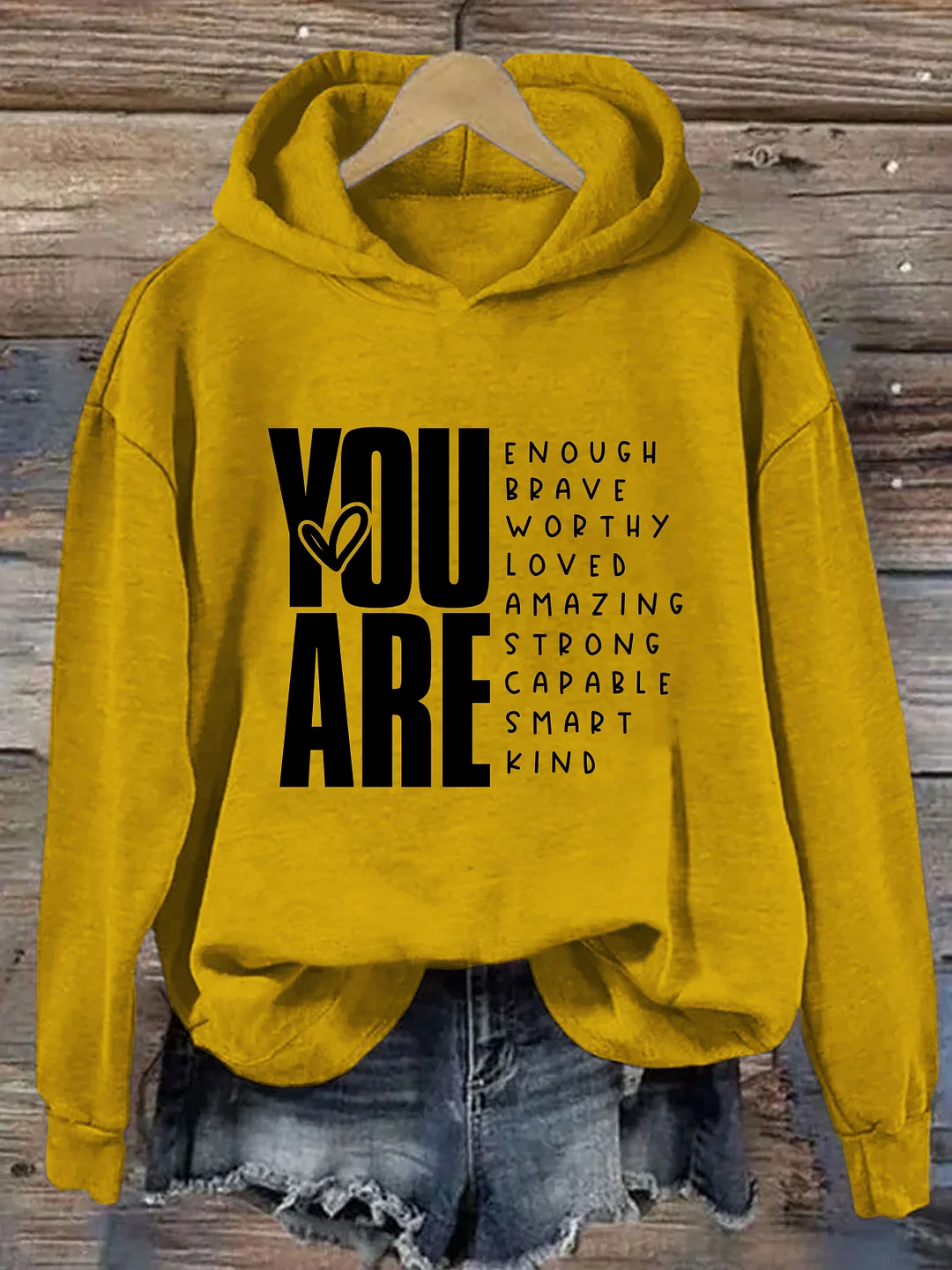 You Are Enough Hoodie