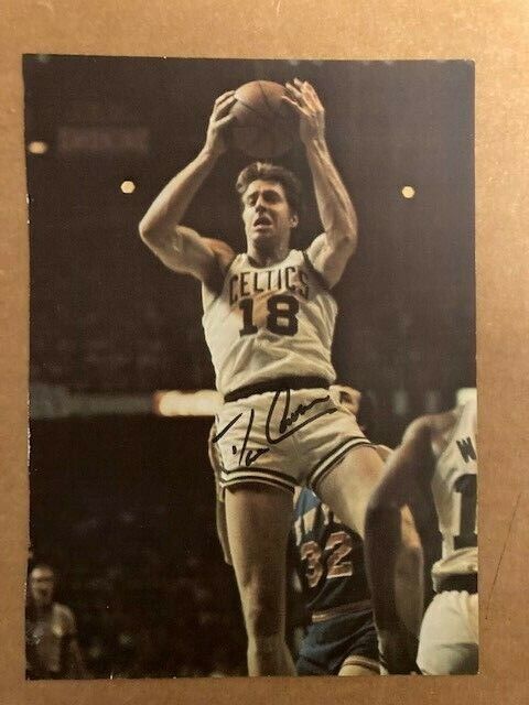 Dave Cowens Boston Celtics HOF Boldly Signed 9.5x7 Vintage Magazine Photo Poster painting w/COA