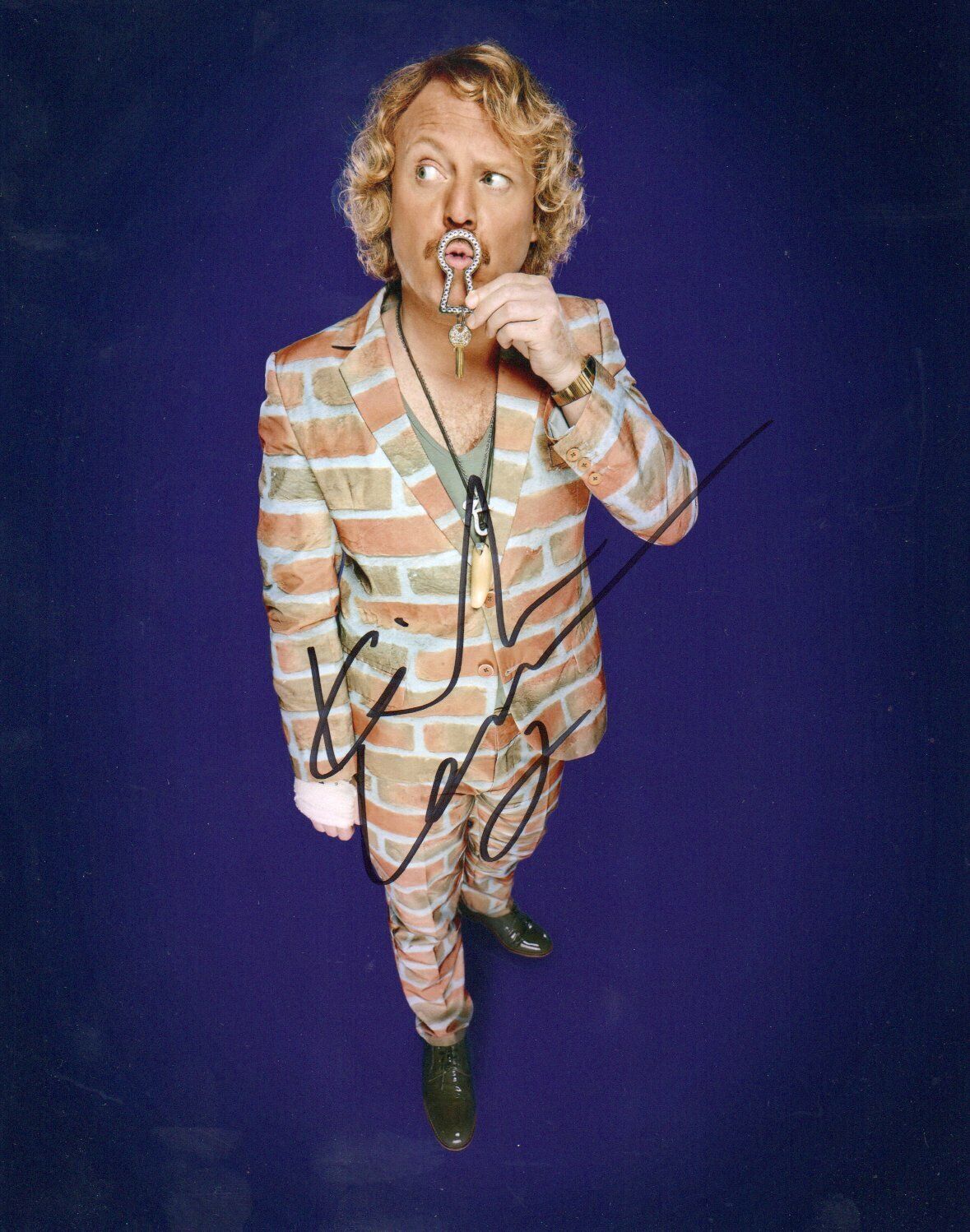 Keith Lemon Celebrity Juice Autograph Signed 10x8 Photo Poster painting