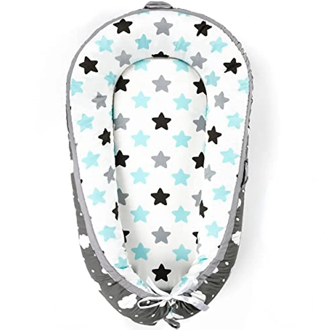 Baby Sleep Nest Pod, Adjustable Baby Lounger, Multi-Functional Newborn Nest, Baby Essentials and Ideal Gifts