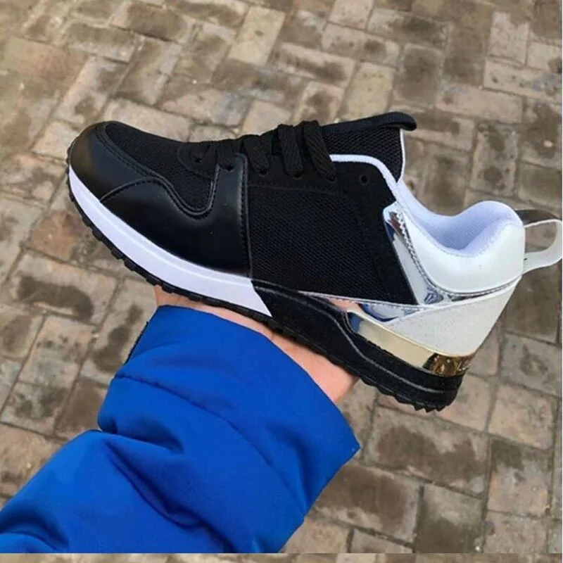 Sneakers Women Platform Shoes Dad Sneakers Tenis Feminino Casual Flats Breathable Soft Woman Chunky Shoes Woman Zapatillas Mujer