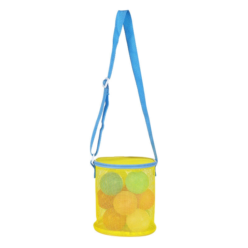 New Color Matching Children’s Toy Bag Shell Storage Bag Travel Beach Bag Hollow Transparent Beach Bag