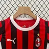  2024/2025 AC Milan Home Football Shirt 1:1 Thai Quality Kids Size