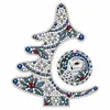 DIY Pearl Diamond Painting Acrylic Stand, Christmas Tabletop Decoration, Special Shaped Diamond Art Craft Kit for Home Decor