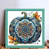 Pumpkin-Partial 11CT Stamped Cross Stitch Bead Embroidery 36*36cm/14.17*14.17in tapestrymarket