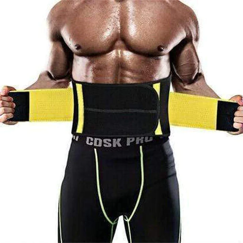 Waist Trainer for Men - Burn Stomach Fat Slim Sweat Belt