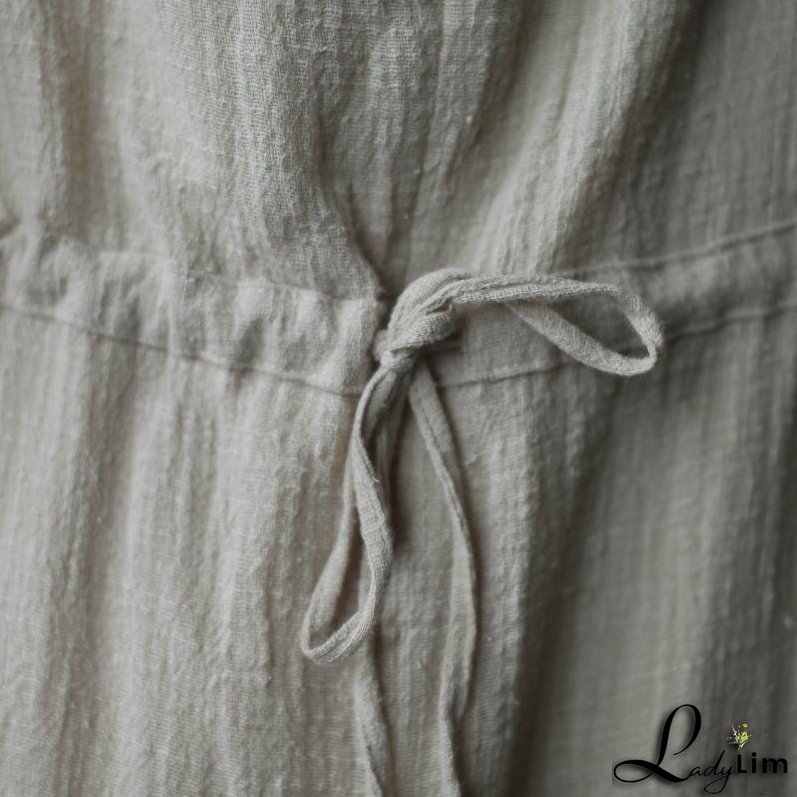 Black Linen Maxi Dress Sleeveless Summer Dresses