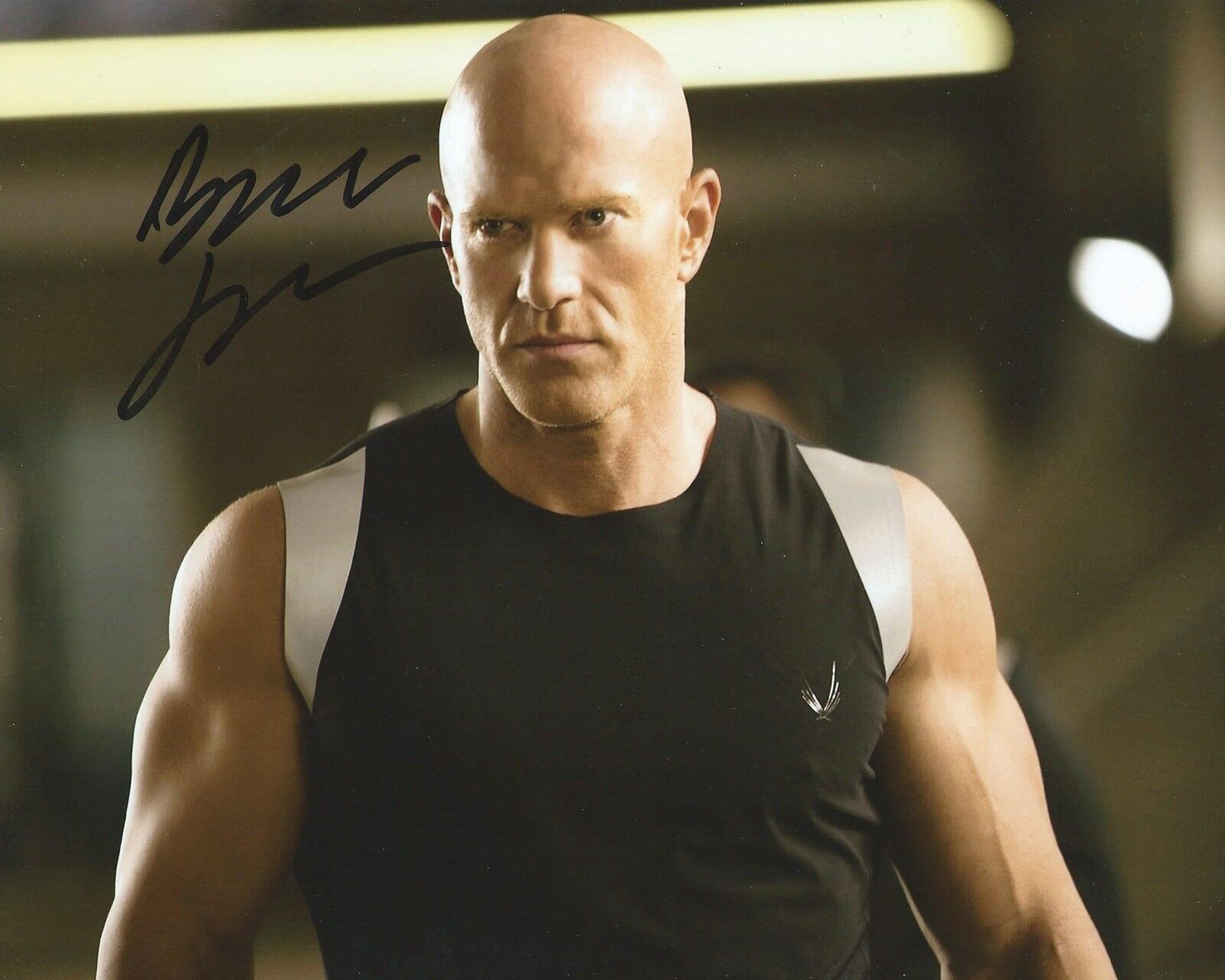 **GFA The Hunger Games: Catching Fire *BRUNO GUNN* Signed 8x10 Photo Poster painting B2 COA**