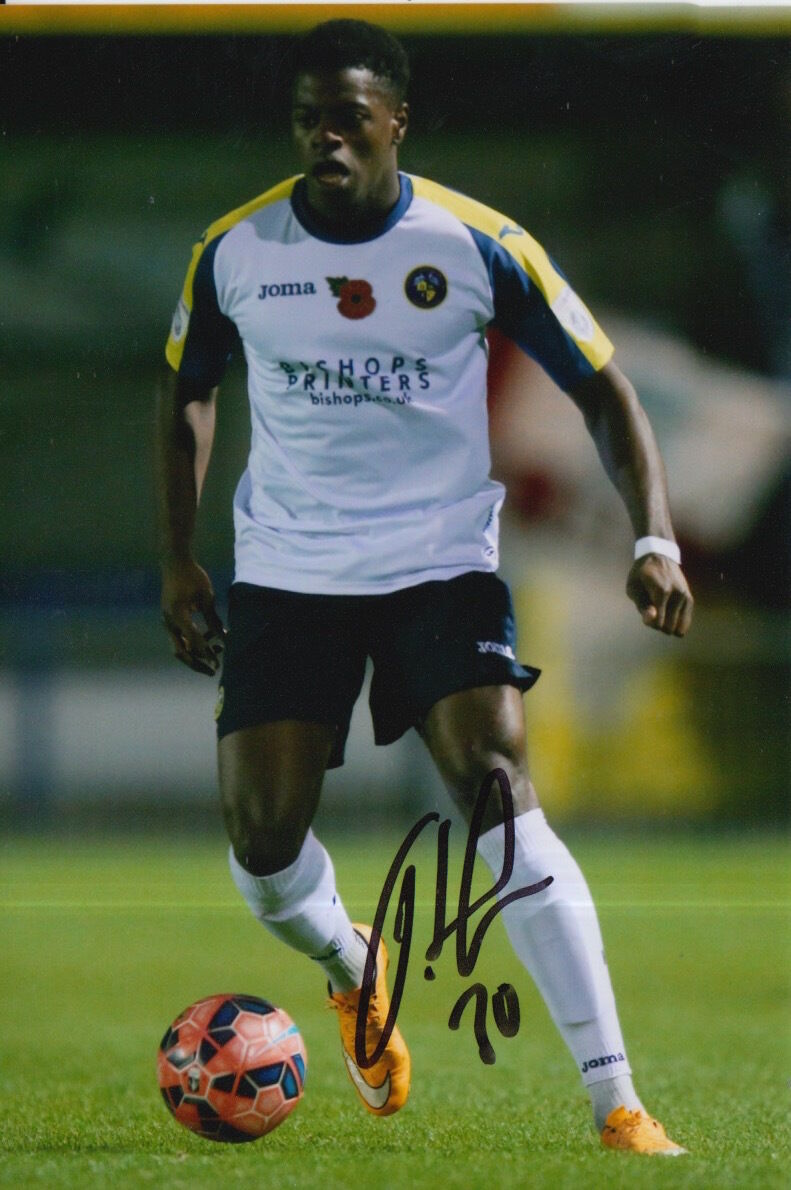 HAVANT AND WATERLOOVILLE HAND SIGNED JJ HOOPER 6X4 Photo Poster painting 2.