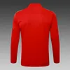 Joyfball 2025/2026 Flamengo Half-Pull Training Suit Red Retro version Football Shirt 1:1 Thai Quality