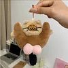 Spinning Balls Cat Keychain Bag Charm Funny Gift Idea