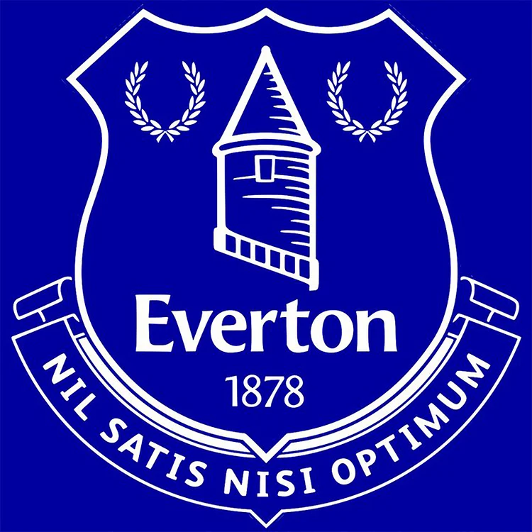 Everton Football Club 40*40CM(Canvas) Full Round Drill Diamond Painting gbfke