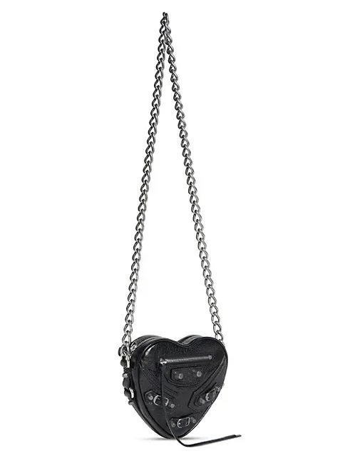 Balenciaga Le Cagole Heart Mini Bag