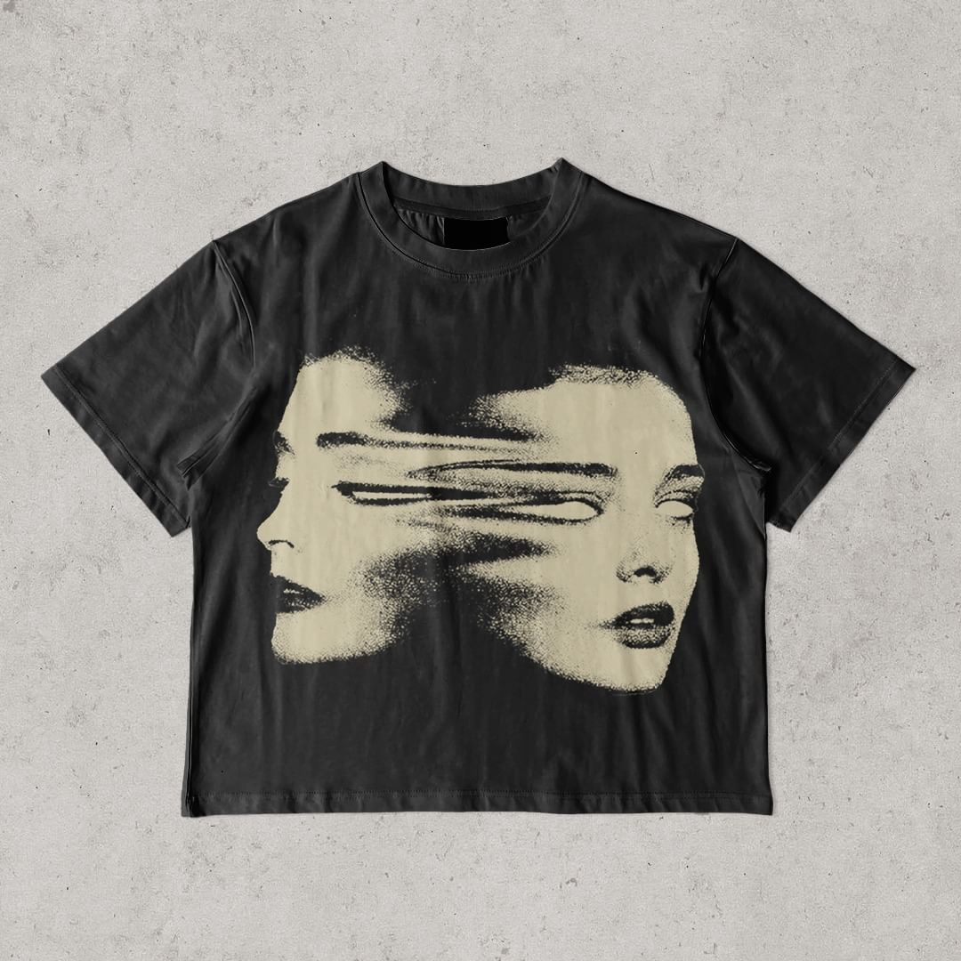 Sopula Vintage Girls Graphic 100% Cotton Short Sleeve T-Shirt - SOPULA