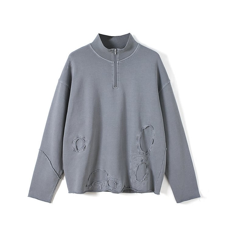 Men's Autumn and Winter Large Size Loose Retro Sports Sweater Men's Sweatshirt