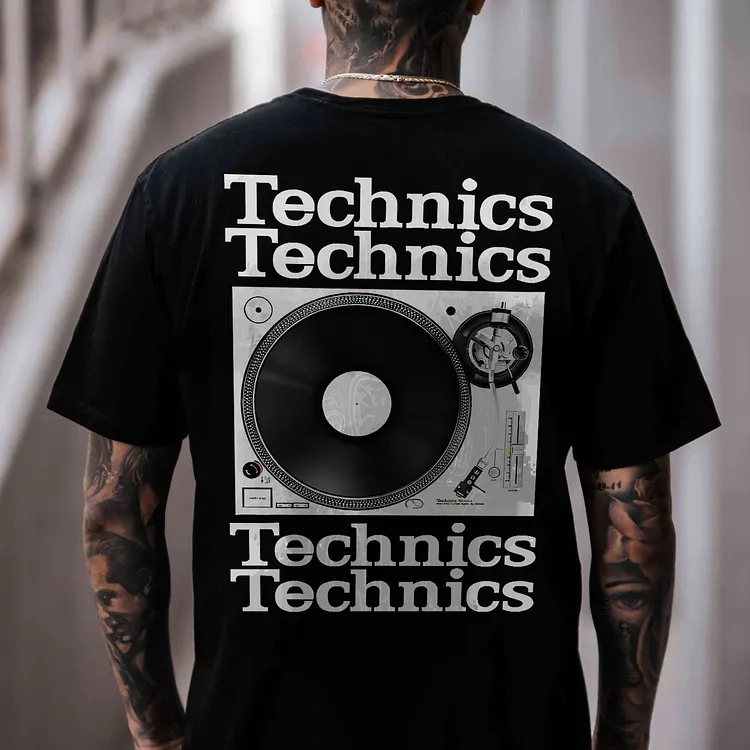 Technics Printed Men's T-shirt
