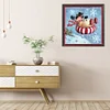 Diamond Painting -DIY Full Square Drill Snowman(35x35cm)