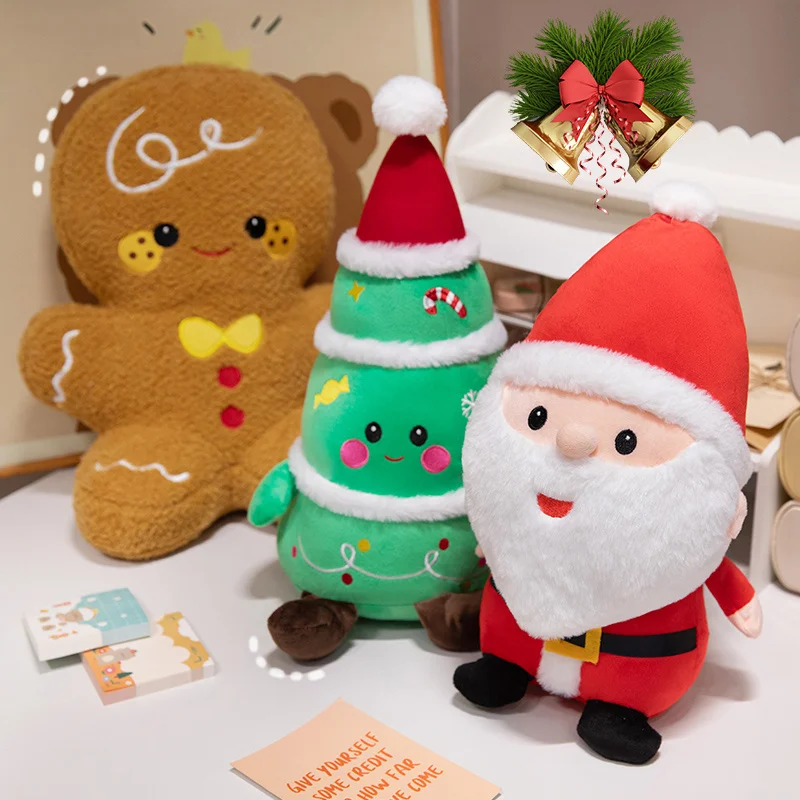 Tegooe Christmas Plush Toy Collection - Stuffed Animal Dolls for Kids Home Decor