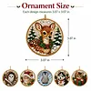 6pcs DIY Pearl Diamond Painting Christmas Tree Hanging Ornaments