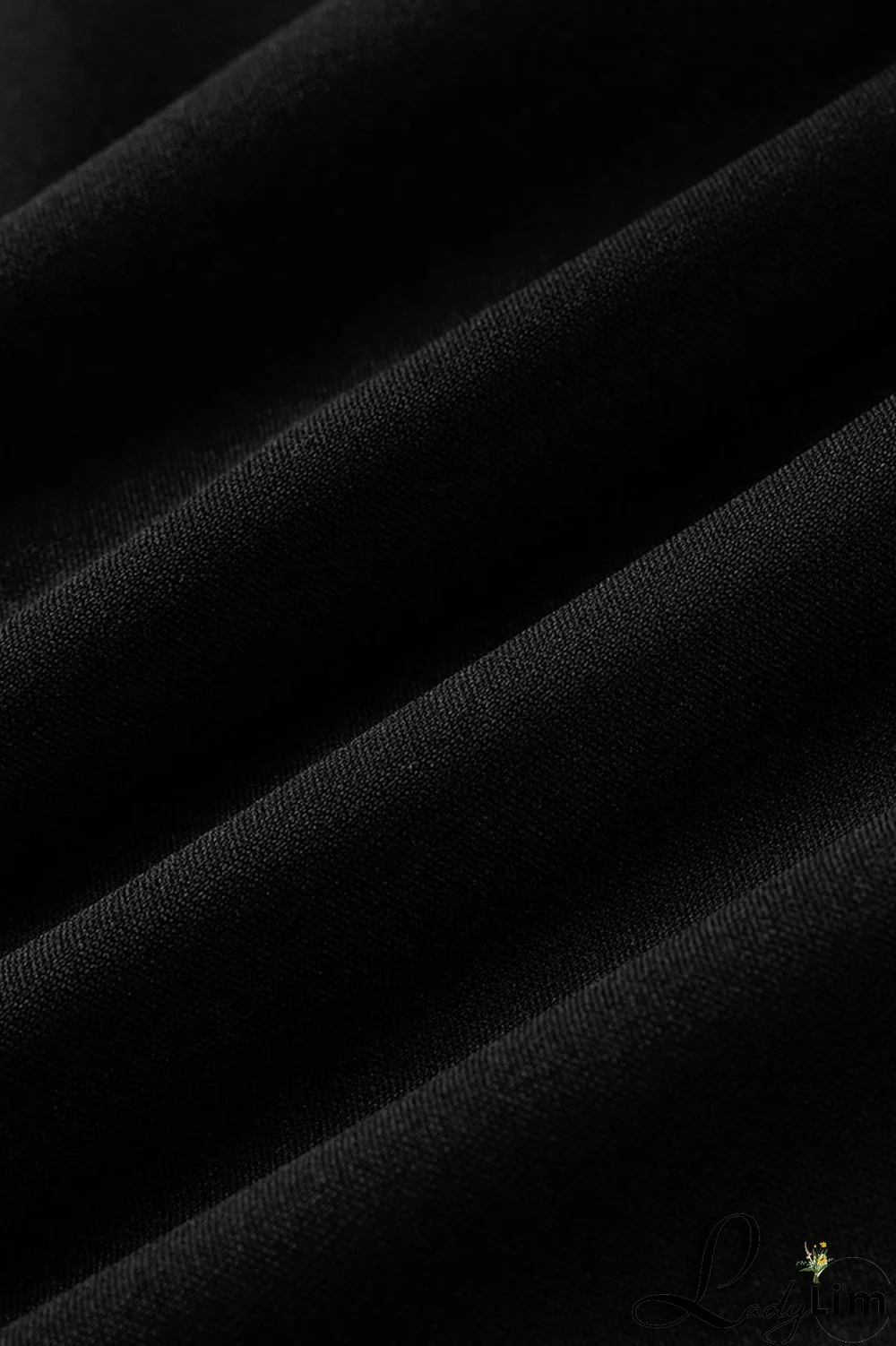 Black Casual Solid Embroidered Split Joint Buckle Straight Dresses