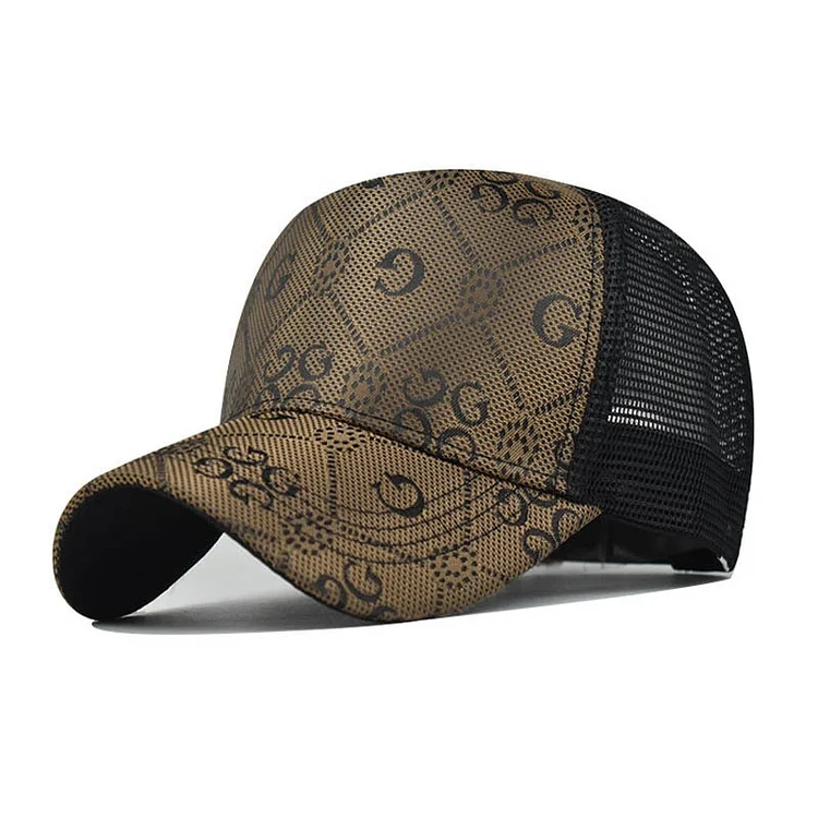 Summer2023 Quick Drying Baseball Caps Men Women Plaid Letter Casual Mesh Sun Protection Breathable Adjustable Gorras Snapback