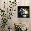 Diamond Painting-DIY Full Round Drill Wolf(40*40CM)
