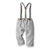 Kid Baby Boys Gentleman Suspenders Casual Long Pants