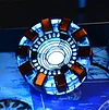 Iron Man Core Ark Reactor Alloy Model Metal Chest Light MK Alloy Reactor Hand-made Ornaments