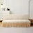 Mymmirical Jacquard Armless Sofa Bed Cover Elastic Cheap Couch Covers for Living Room Washable Removable Slipcovers Folding Settee Case