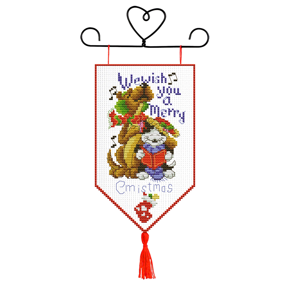 

Santa Claus - Door Decoration Cross Stitch - 23*33CM, 501 Original