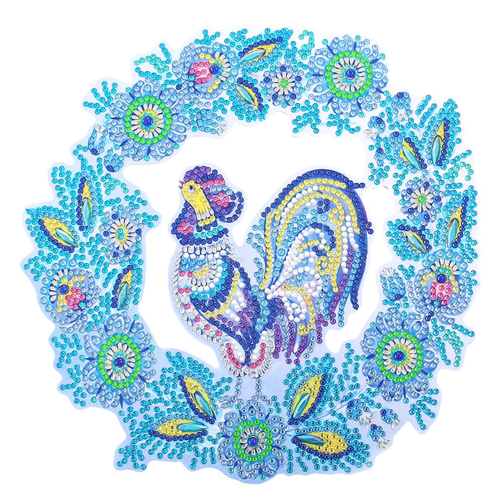 5D DIY Diamond Painting Festival Wreath Kits Art Door Wall Hanging Decor